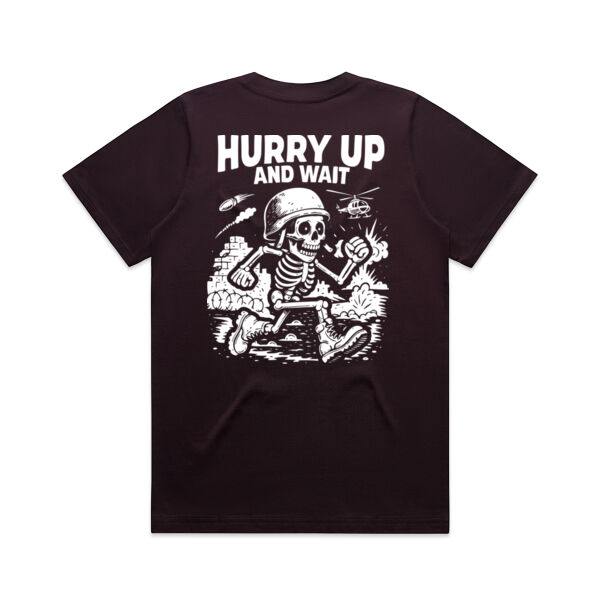 Hurry Up WO Oversized Tee Thumbnail