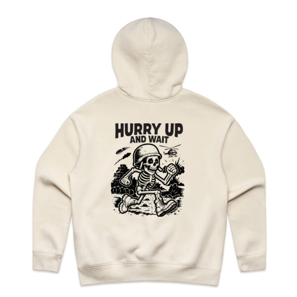 Hurry Up WO Relaxed Hoodie Thumbnail