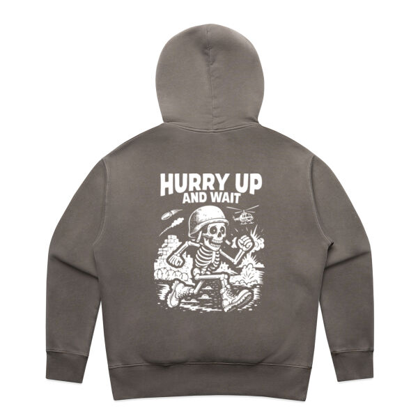 Hurry Up WO Relaxed Hoodie Thumbnail