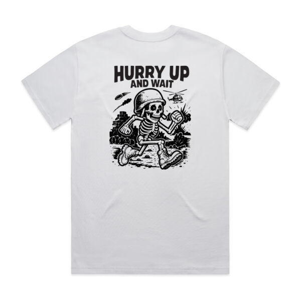 Hurry Up Men's Oversized Tee Thumbnail