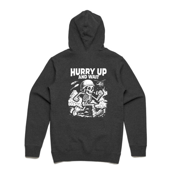 Hurry Up Men's Hoodie Thumbnail