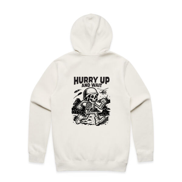 Hurry Up Men's Zip Hoodie Thumbnail