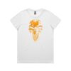 4001A Women's Maple Active Tee Thumbnail